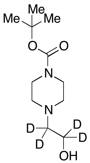 1,1-Dimethylethyl 4-(2-Hydroxyethyl)piperazine-1-carboxylate-d4