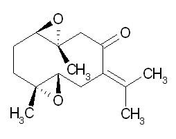 1,10:4,5-Diepoxy-7(11)-germacren-8-one