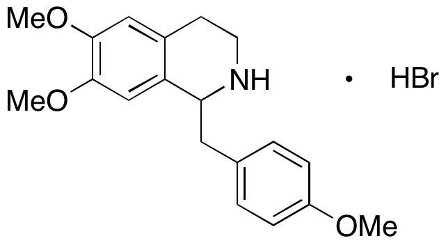 1,2,3,4-Tetrahydro-6,7-dimethoxy-1-(p-methoxybenzyl)isoquinoline Hydrobromide