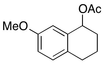 1,2,3,4-Tetrahydro-7-methoxy-1-naphthalenol 1-Acetate