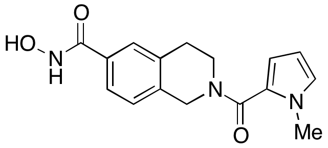 1,2,3,4-Tetrahydro-N-hydroxy-2-[(1-methyl-1H-pyrrol-2-yl)carbonyl]-6-isoquinolinecarboxamide