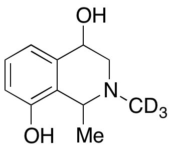 1,2,3,4-tetrahydro-1,2-dimethyl-4,8-isoquinolinediol-d3