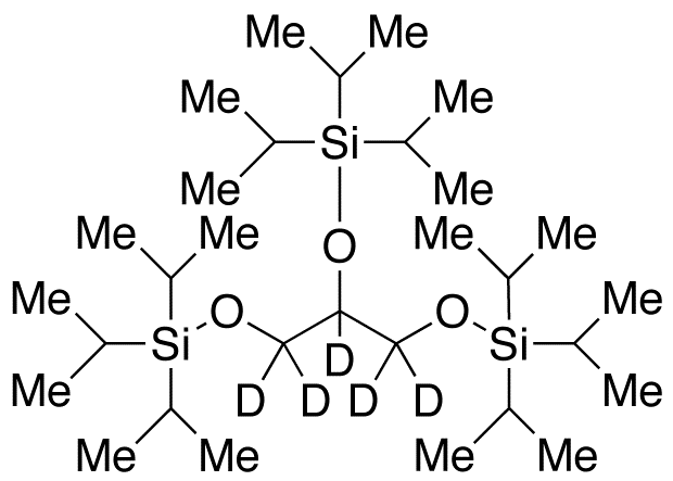 1,2,3-O-Tris(triisopropyl) Glycerol-d5