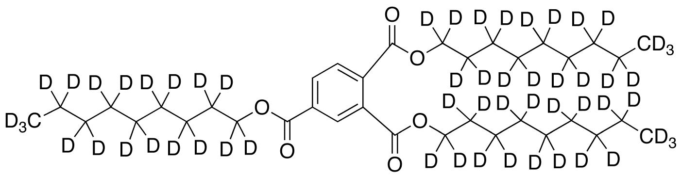 1,2,4-Trinonyl Ester 1,2,4-Benzenetricarboxylic Acid-d57