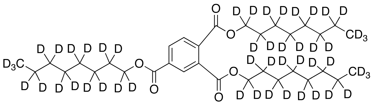 1,2,4-Trioctyl Ester 1,2,4-Benzenetricarboxylic Acid-d51