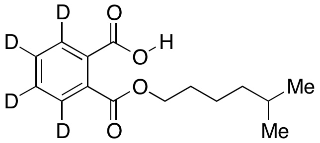 1,2-Benzenedicarboxylic Acid 1-(5-Methylhexyl) Ester-d4