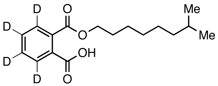 1,2-Benzenedicarboxylic Acid 1-(7-Methyloctyl) Ester-d4