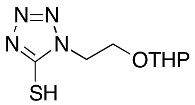 1,2-Dihydro-1-[2-[(tetrahydro-2H-pyran-2-yl)oxy]ethyl]-5H-tetrazole-5-thione