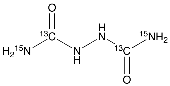 1,2-Hydrazinedicarboxamide-13C2,15N2