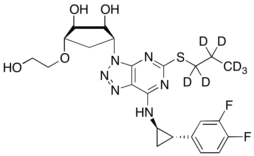 1’,2’-diepi-ent-Ticagrelor-d7