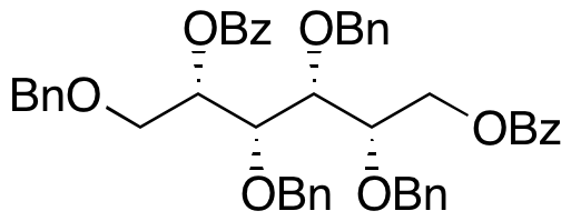 1,3,4,5-Tetrakis-O-(phenylmethyl)-L-iditol Dibenzoate