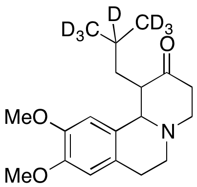 1,3,4,6,7,11b-Hexahydro-1-isobutyl-9,10-dimethoxy-2H-benzo[a]quinolizin-2-one-d7