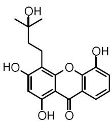 1,3,5-Trihydroxy-4-(3-hydroxy-3-methylbutyl)xanthone