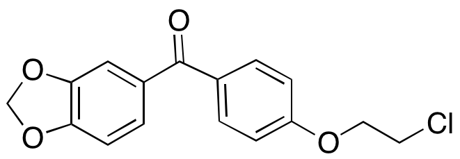 1,3-Benzodioxol-5-yl[4-(2-chloroethoxy)phenyl]methanone