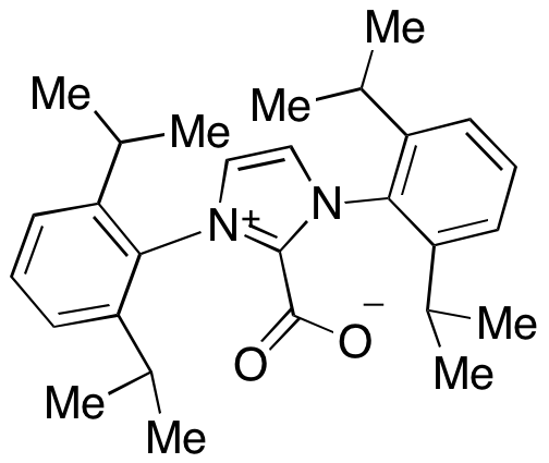 1,3-Bis[2,6-bis(1-methylethyl)phenyl]-2-carboxy-1H-imidazolium Inner Salt