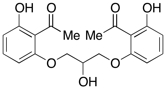 1,3-Bis(2-acetyl-3-hydroxyphenoxy)-2-hydroxypropane