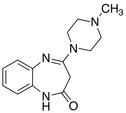 1,3-Dihydro-2-oxo-4-(4-methyl-1-piperazinyl)-3H-1,5-benzodiazepine