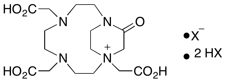 1,4,7,10-Tetraaza-1,4,7-tris-(carboxymethyl)-11-oxo-bicyclo[8.2.2]tetradecanium Halide salt