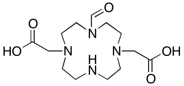 1,4,7,10-Tetraazacyclododecane--4-formyl-1,7-diacetic Acid