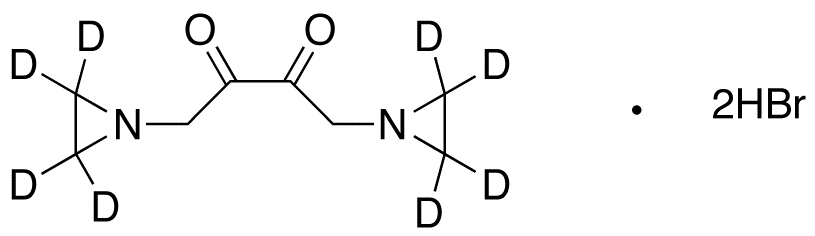 1,4-Bis(1-aziridinyl)-2,3-butanedione-d8 Dihydrobromide