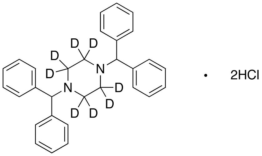 1,4-Bis(benzhydryl)piperazine-d8 Dihydrochloride