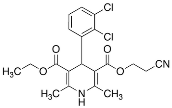 1,4-Dihydro-2,6-dimethyl-3-(2-cyanoethoxycarbonyl)-5-ethoxycarbonyl-4-(2,3-dichlorophenyl)pyridine