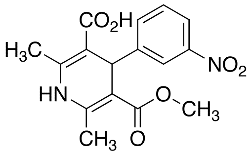 1,4-Dihydro-2,6-dimethyl-4-(3-nitrophenyl)-3,5-pyridinedicarboxylic Acid 3-Methyl Ester