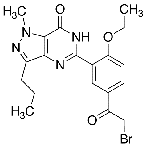 1,4-Dihydro-5-[5-bromoacetyl)-2-ethoxyphenyl]-1-methyl-3-propyl-7H-pyrazolo[4,3-d]pyrimidin-7-one