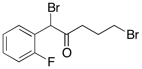 1,5-Dibromo-1-(2-fluorophenyl)-2-pentanone