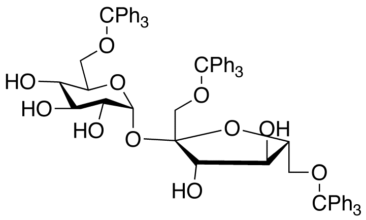 1’,6,6’-Tri-O-tritylsucrose
