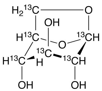 1,6-Anhydro-β-D-glucopyranose-13C6