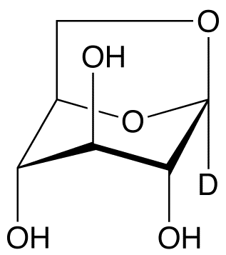 1,6-Anhydro-β-D-glucopyranose-d1