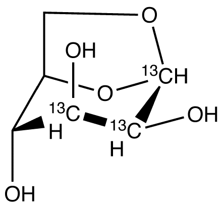 1,6-Anhydro-β-D-mannopyranose-13C3