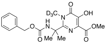 1,6-Dihydro-5-hydroxy-1-methyl-2-[1-methyl-1-[[benzylcarbamoyl]amino]ethyl]-6-oxo-4-pyrimidinecarboxylic Acid Methyl Ester-d3