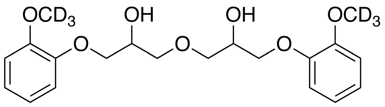 1,7-Di(2-methoxyphenoxy)-2,6-dihydroxy-4-oxaheptane-d6