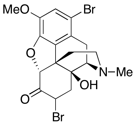 1,7-Dibromo-4,5-epoxy-14-hydroxy-3-methoxy-17-methylmorphinan-6-one