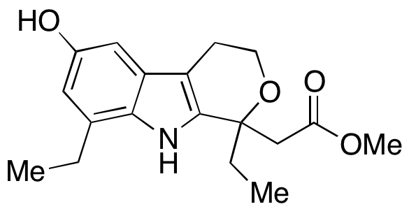 1,8-Diethyl-1,3,4,9-tetrahydro-6-hydroxypyrano[3,4-b]indole-1-acetic Acid Methyl Ester