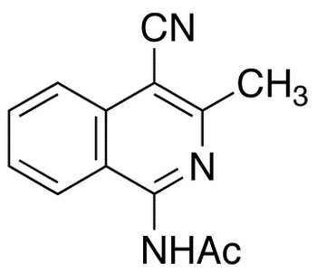 1-Acetamido-4-cyano-3-methylisoquinoline