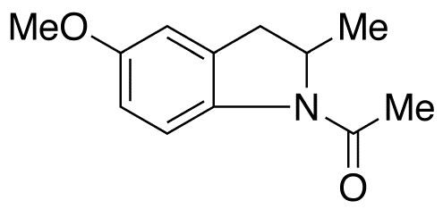 1-Acetyl-2,3-dihydro-2-methyl-1H-indol-5-ol Methyl Ether