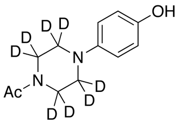 1-Acetyl-4-(4-hydroxyphenyl)piperazine-d8