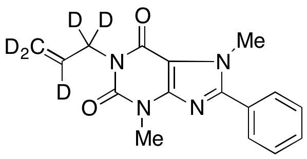 1-Allyl-3,7-dimethyl-8-phenylxanthine-d5