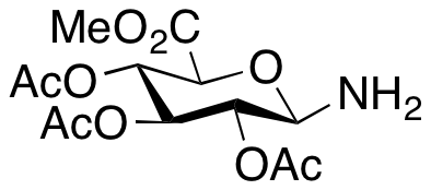 1-Amino-1-deoxy-2,3,4-triacetate β-D-Glucopyranuronic Acid Methyl Ester