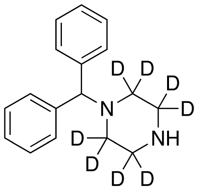 1-Benzhydrylpiperazine-d8