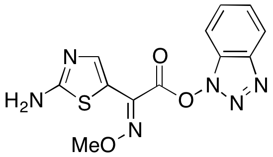 1-Benzotriazolyl-(Z)-2-(2-aminothiazol-4-yl)-2-methoxyiminoacetate