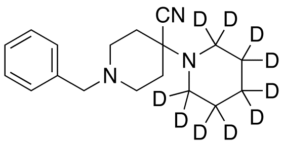 1’-Benzyl-1,4’-bipiperidine-4’-carbonitrile-d10