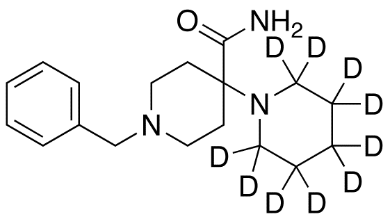 1’-Benzyl-1,4’-bipiperidine-4’-carboxamide-d10