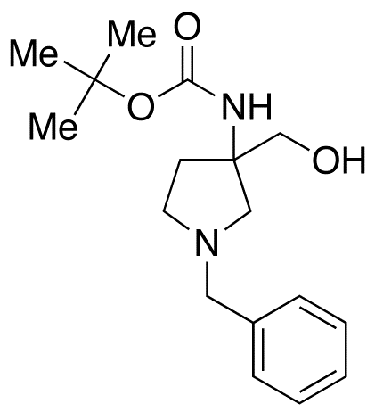 1-Benzyl-3-(hydroxymethyl) 3-Boc-aminopyrrolidine