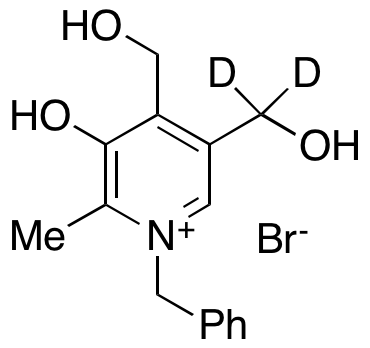 1-Benzyl-3-hydroxy-4,5-bis(hydroxymethyl)-2-methylpyridin-1-ium-d2 Bromide