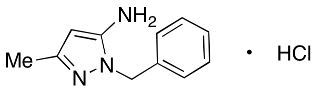 1-Benzyl-3-methyl-5-aminopyrazole Hydrochloride