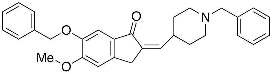 1-Benzyl-4-[(6-benzyloxy-5-methoxy-1-indanone)-2-ylidenyl]methylpiperidine